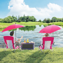 Goplus detachable hexagonal parasol provides versatile sun protection