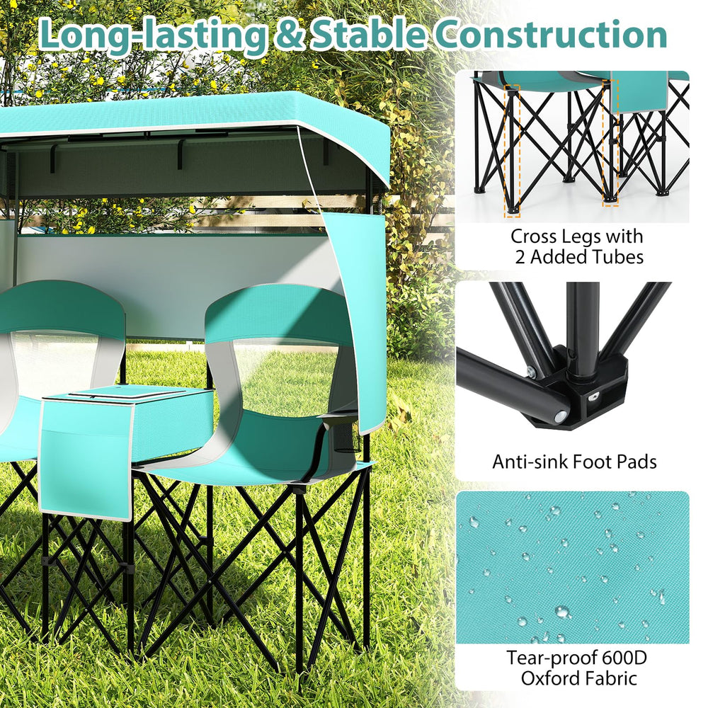 Goplus tear-proof 600D oxford fabric for long-lasting outdoor use