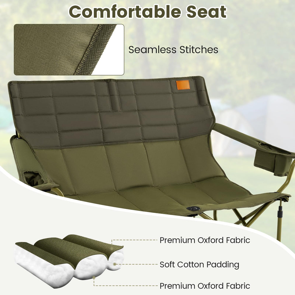 Goplus dual cup holders keep drinks within reach