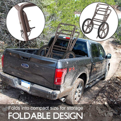 Goplus foldable deer cart stored easily after a hunt.