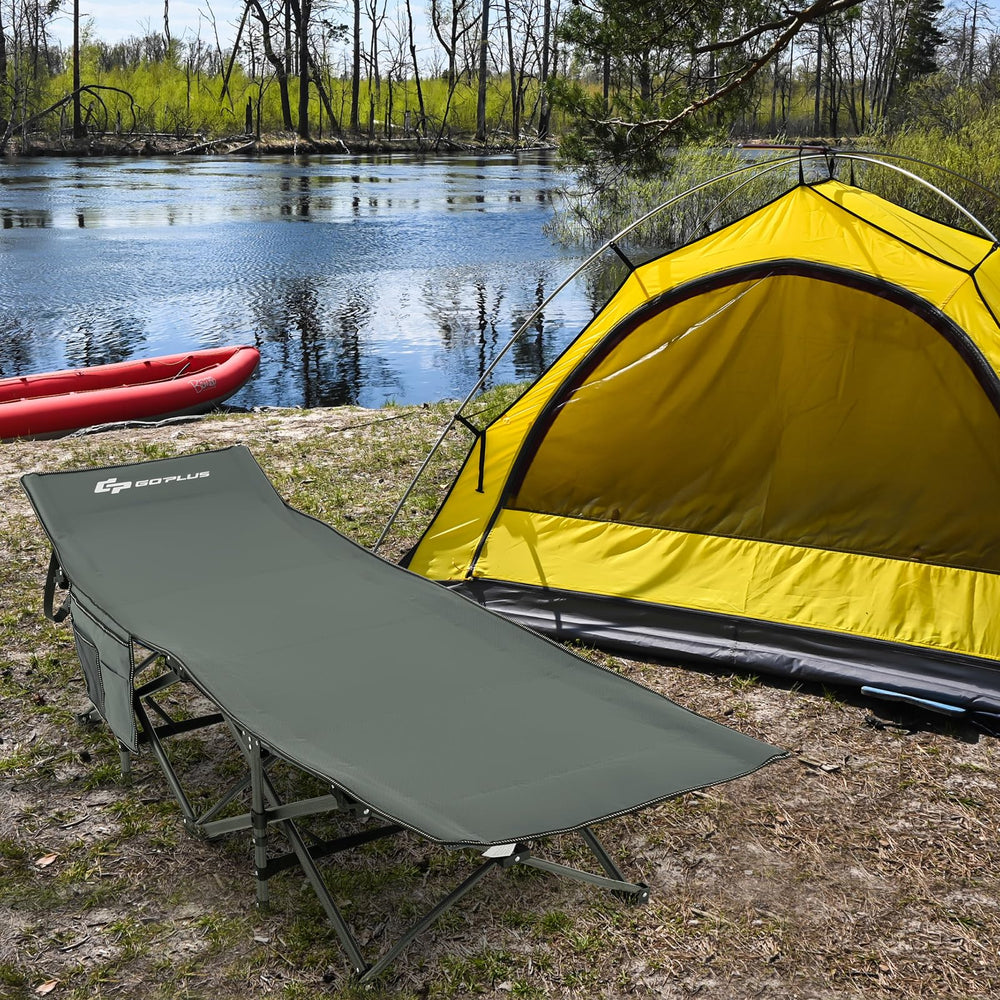 Goplus cot tissu oxford respirant et résistant à l’usure.