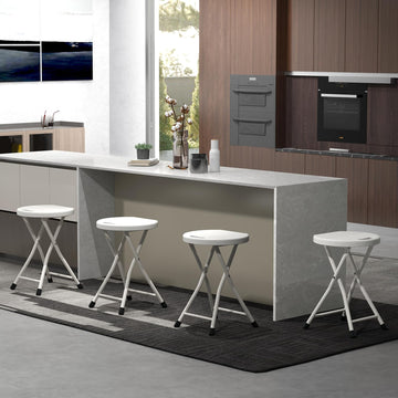 Goplus wide-seat stool measuring 11.5 by 10.5 inches for comfort.