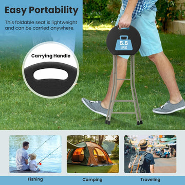 Goplus X-shaped frame enhances stability on soft or uneven surfaces.