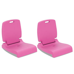 Goplus poolside chair folding design enables easy transport and storage.