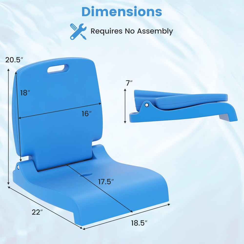 Goplus poolside chair groove bottom stabilizes on bucket tops