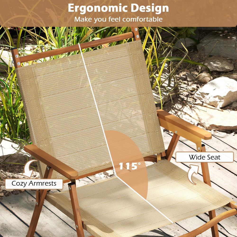 Goplus quick-drying fabric keeps seats ready after rain or splash.