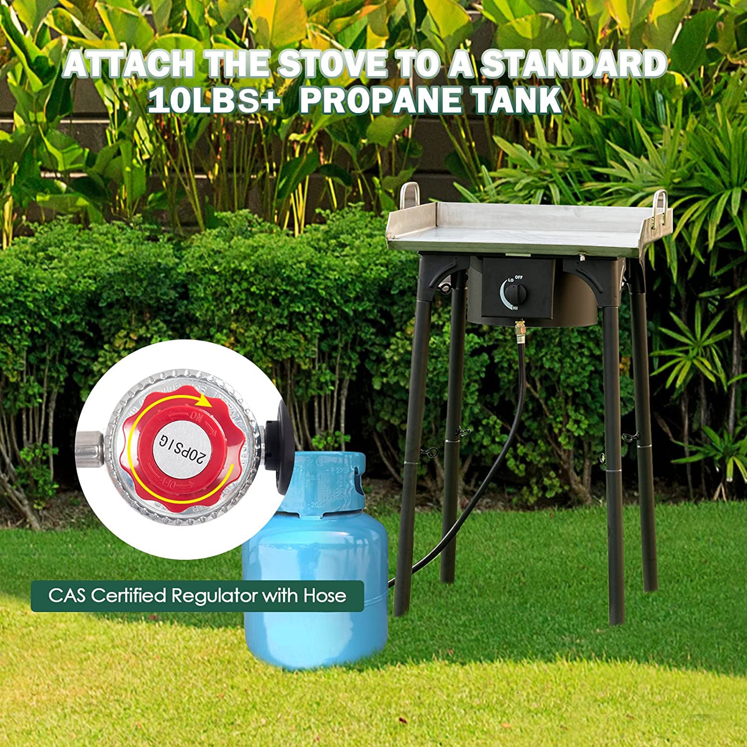 Goplus stove easy-assembly instructions for quick setup