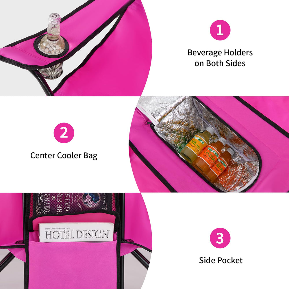 Goplus adjustable umbrella height helps customize sun protection.