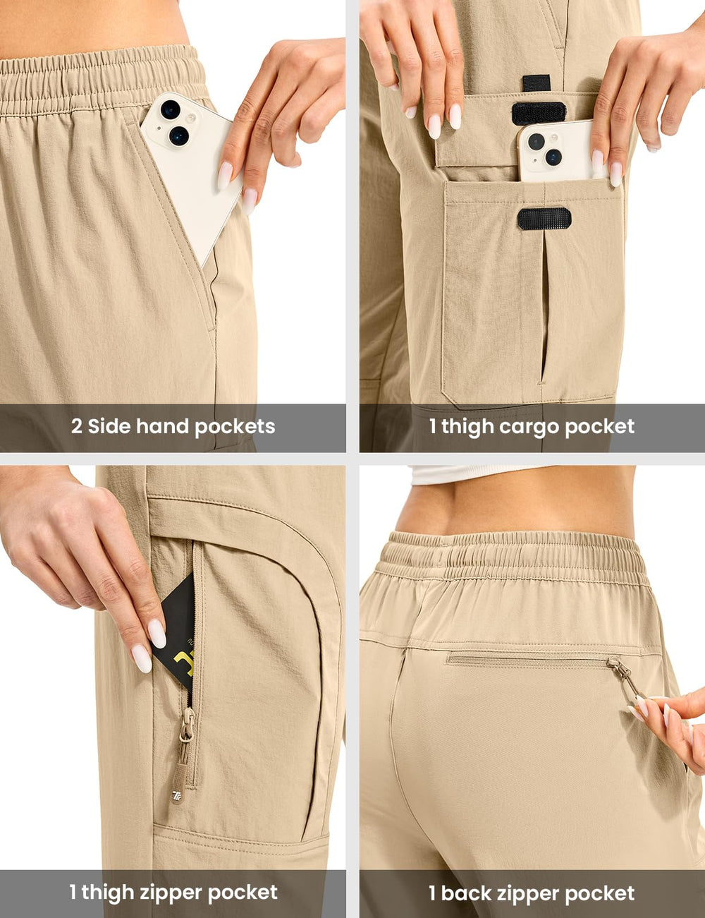 Gopune pants showing five-pocket design for secure essentials