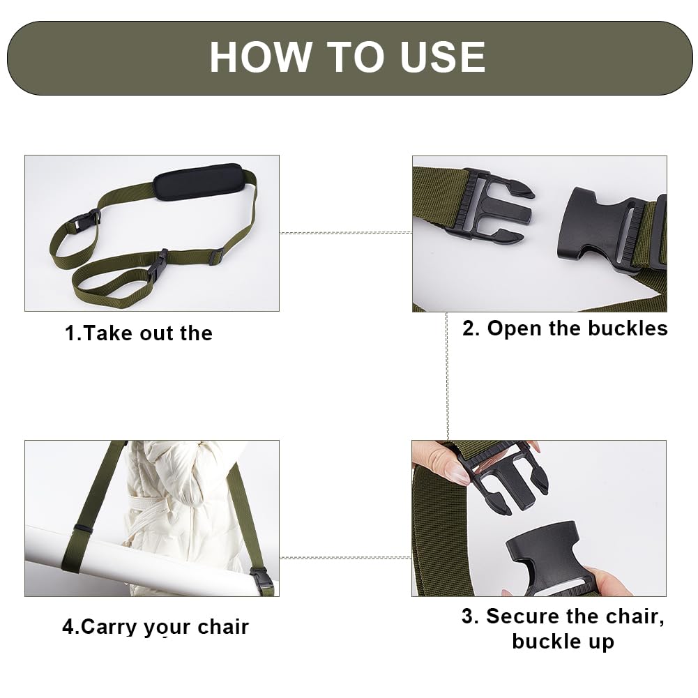 GORGECRAFT versatile camping strap connected to outdoor gear for convenience.