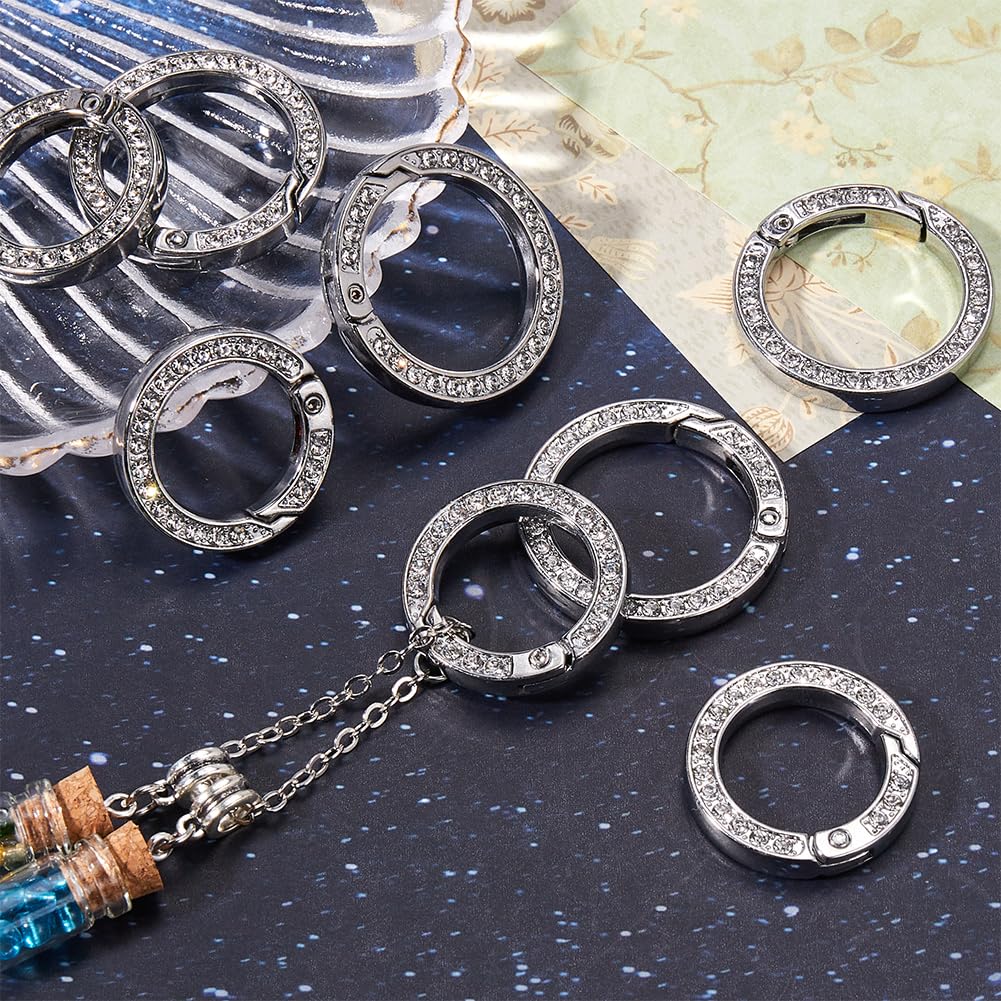 Gorgecraft easy-open clip with spring opens smoothly for assembly