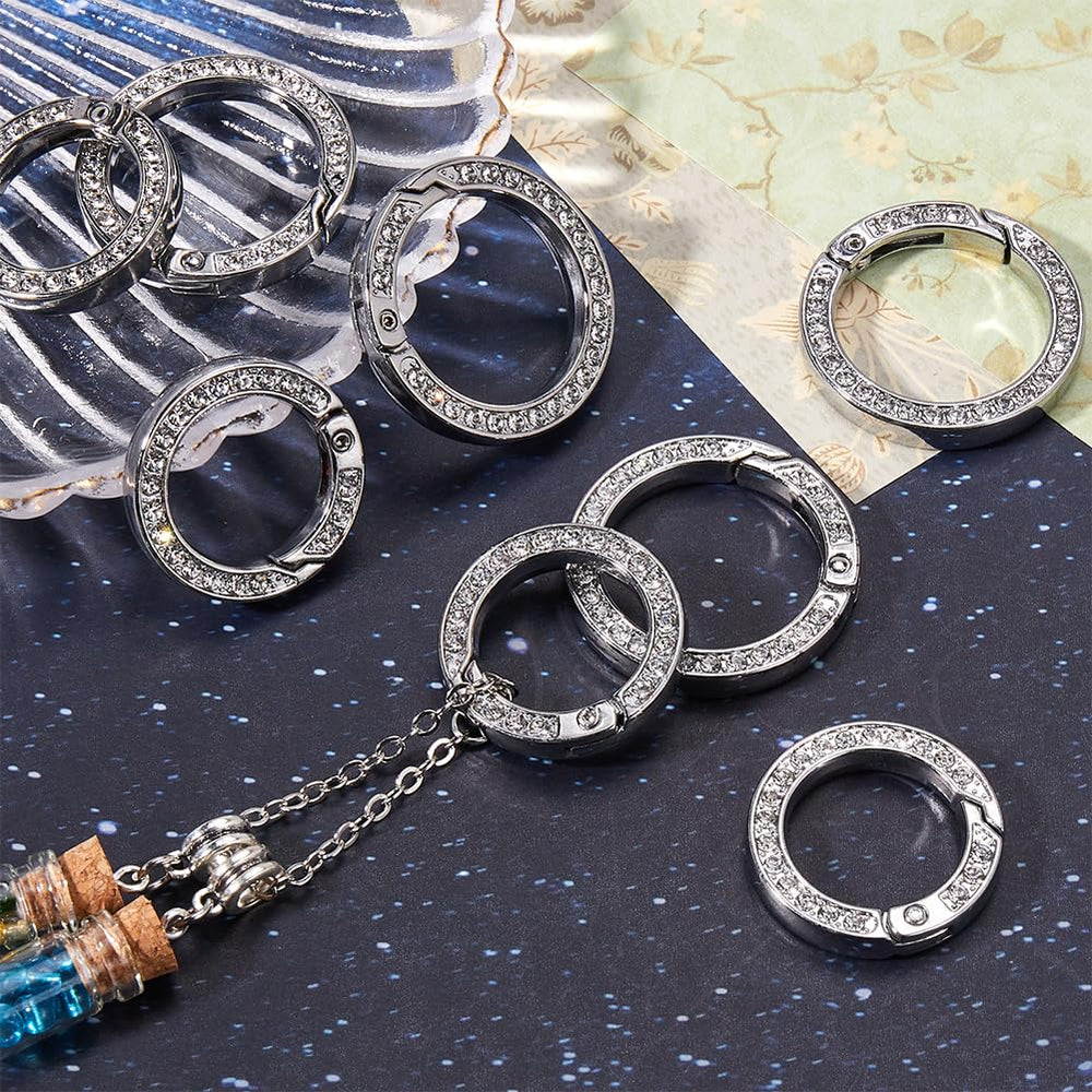 Gorgecraft easy-open clip with spring opens smoothly for assembly