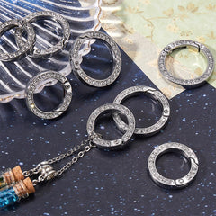 Gorgecraft easy-open clip with spring opens smoothly for assembly