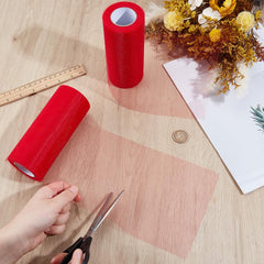GORGECRAFT polyester soft-sac netting, soft and durable for easy cutting.