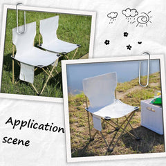 Gorgecraft chair fabric, stitch-detail view, wear-resistant for camping.