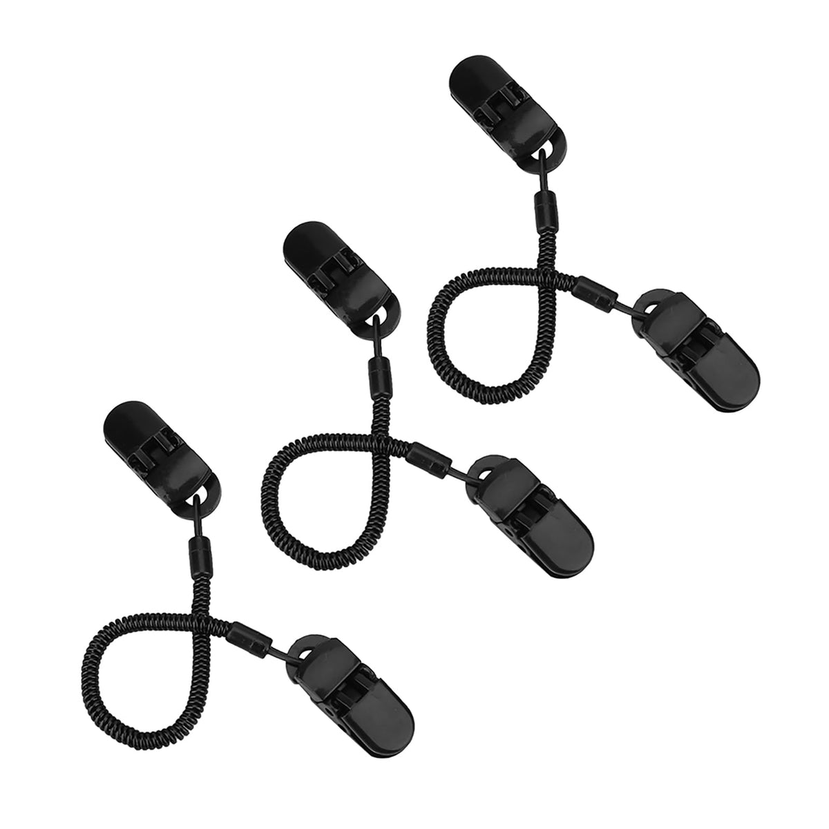 Gorgeri hat retainers three-pack securing caps on windy days.