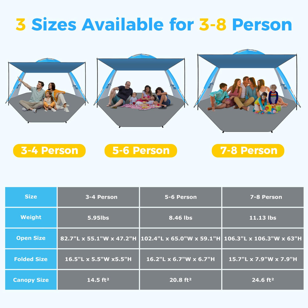 Gorich Beach Tent fabric with silver coating for cooler shade