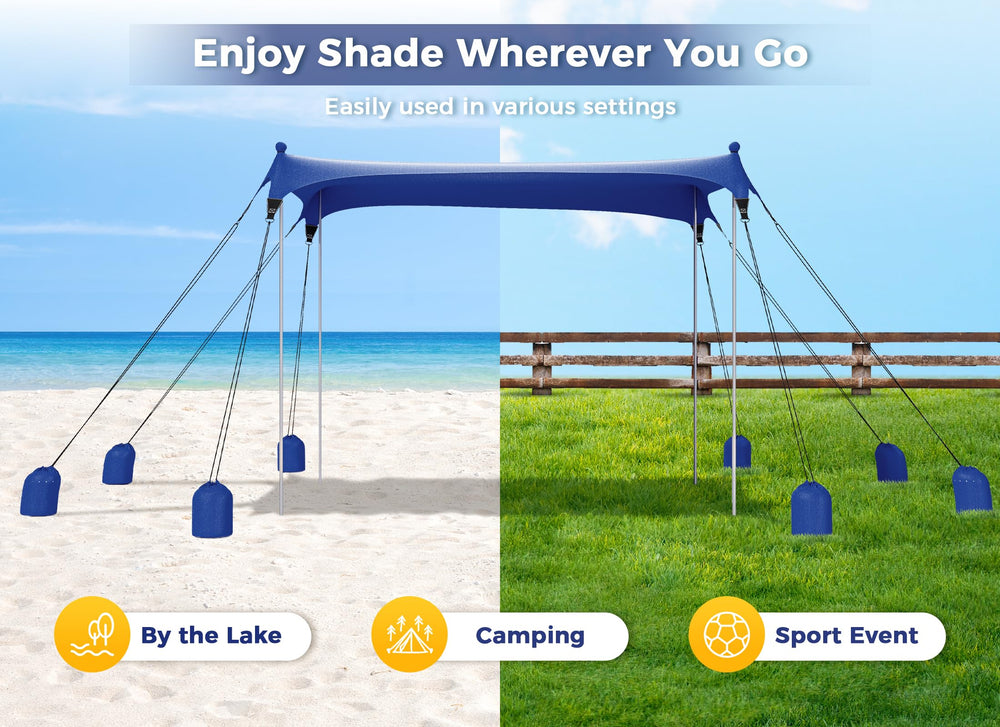 Gorich UPF50+ fabric blocks UV rays to keep skin protected.