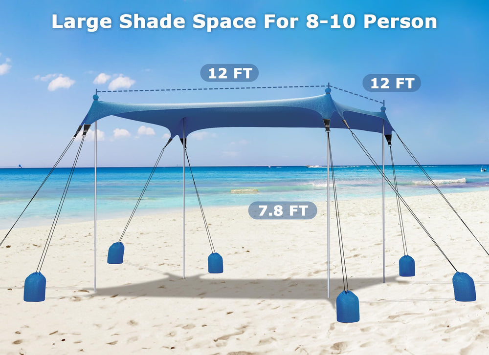 Gorich 12x12 ft option shown for large-group shade