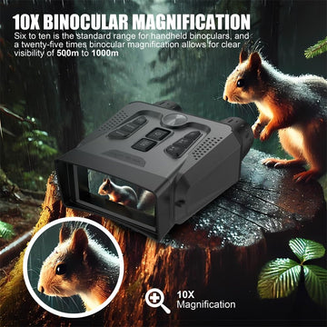 GOSALISU night vision binoculars battery test highlighting long life