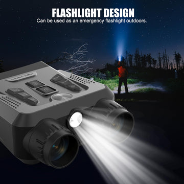 GOSALISU night vision binoculars kit includes accessories for camping and security