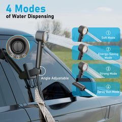 GOSCHE IPX8 waterproof rating ensures reliable performance in wet outdoor conditions.