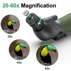 Gosky DiamondEdge waterproof fog-proof body with rubber armor grip.