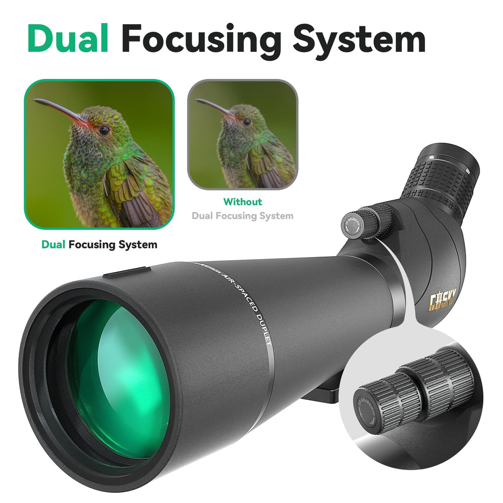 Gosky Bak4 prism close-up highlighting clear light transmission