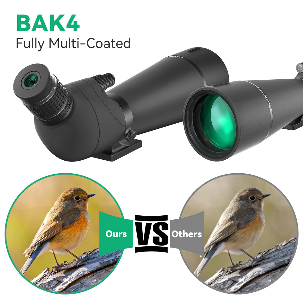 Gosky multi coated optics showing bright crisp images