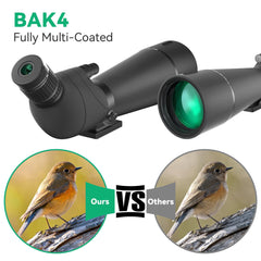 Gosky multi coated optics showing bright crisp images