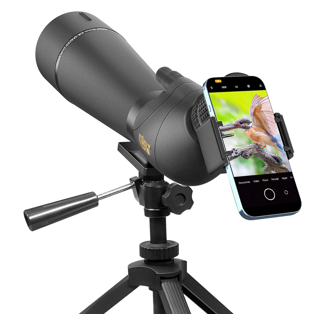 Gosky quick phone holder in use for sharing sightings