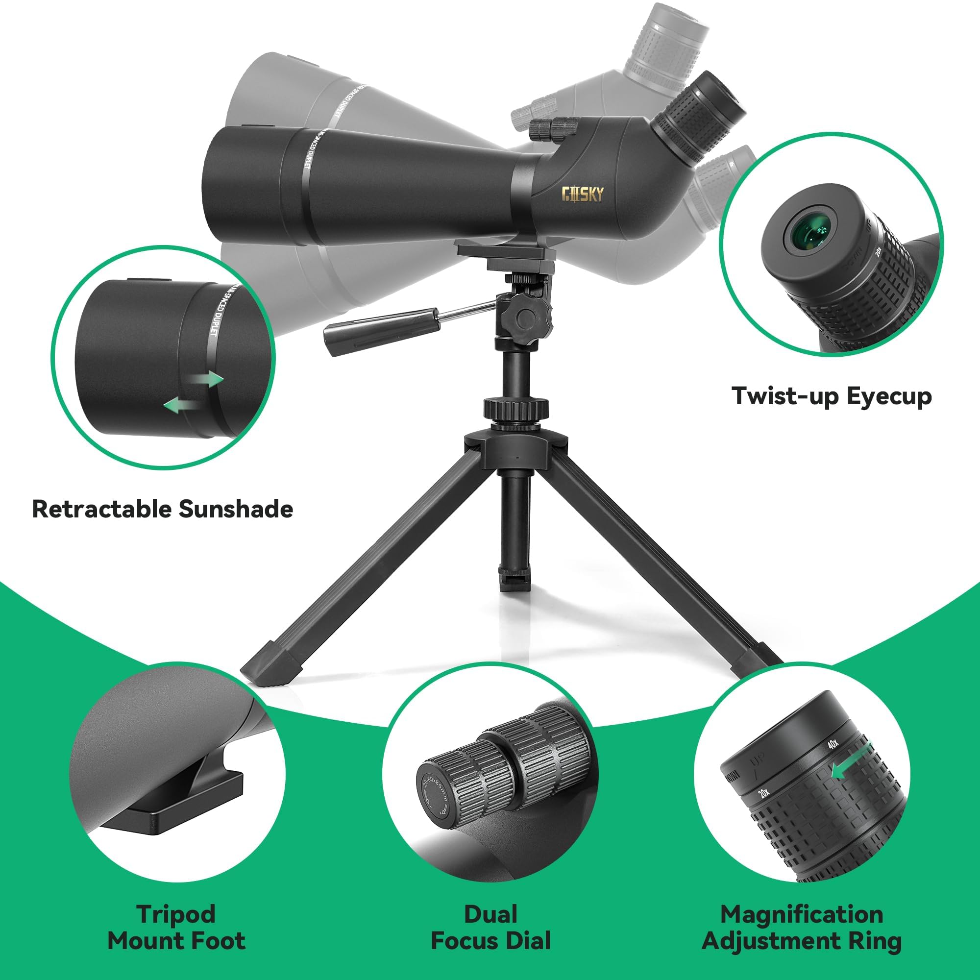 Gosky rugged rubber armor demonstrating durable grip and protection