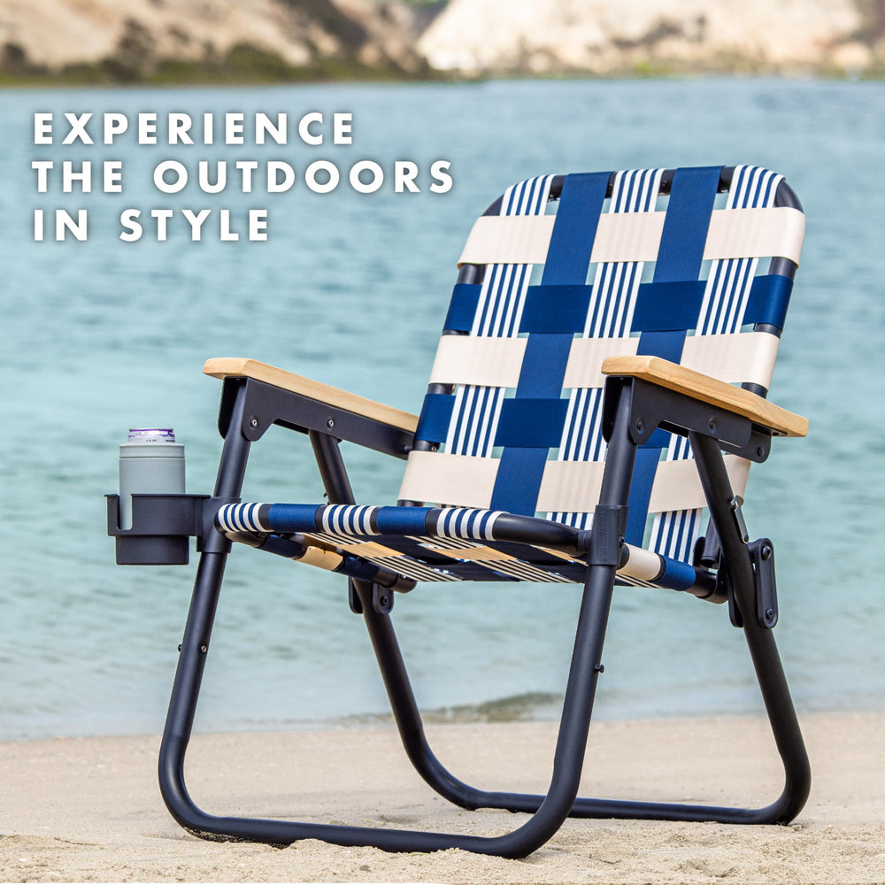GoSports Outdoors WOVN Beach Chair all-weather woven fabric for comfort