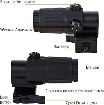 Gotical compact design delivers 4x magnification without bulk