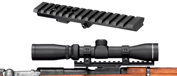 Gotical aircraft-grade aluminum bore sight mount delivering durable, precise alignment.