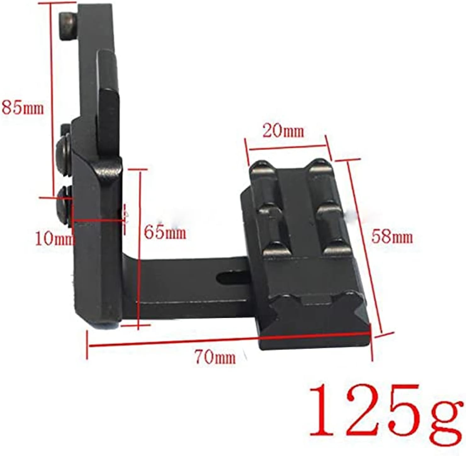 GOTICAL battery end-cap access for easy power on during setup.
