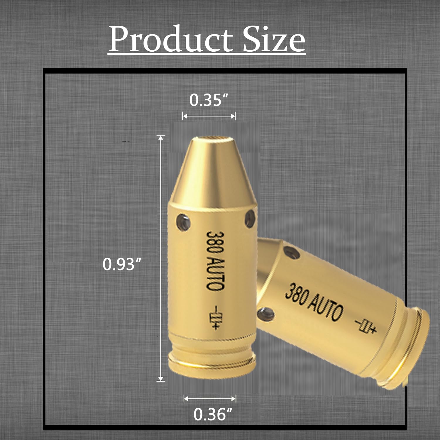 GOTICAL compact bore sight kit for field use