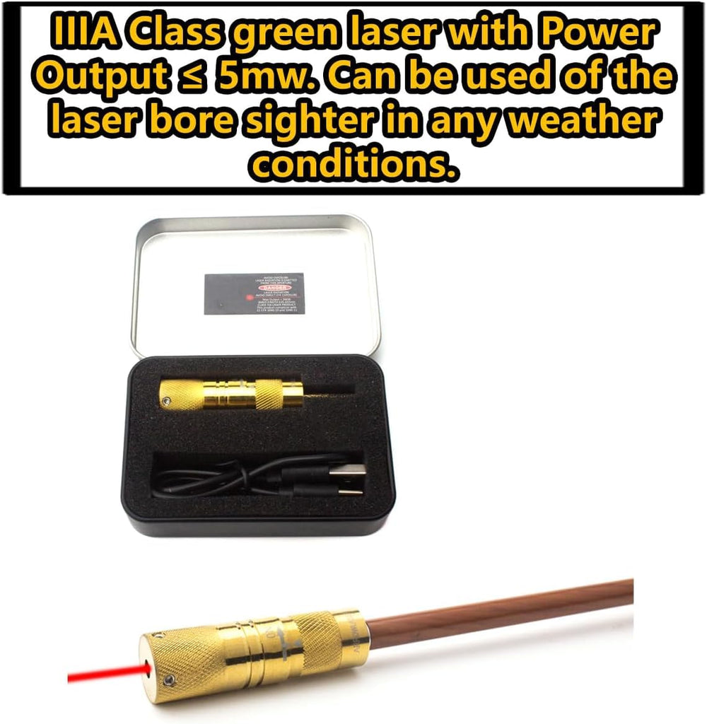Gotical brass archery laser tool designed for durability and accuracy.