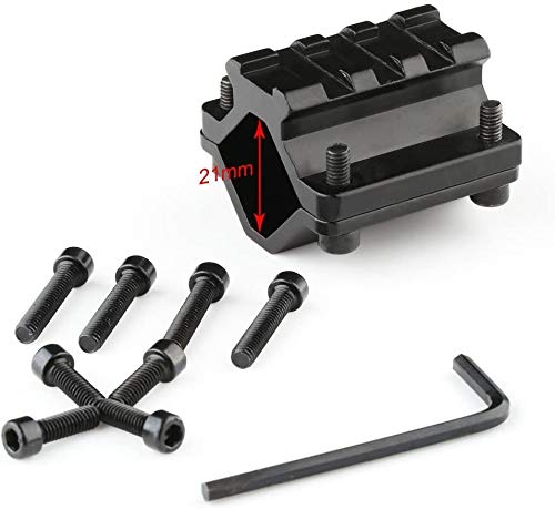 Gotical barrel with flashlight and laser mount for accessible on-barrel use.