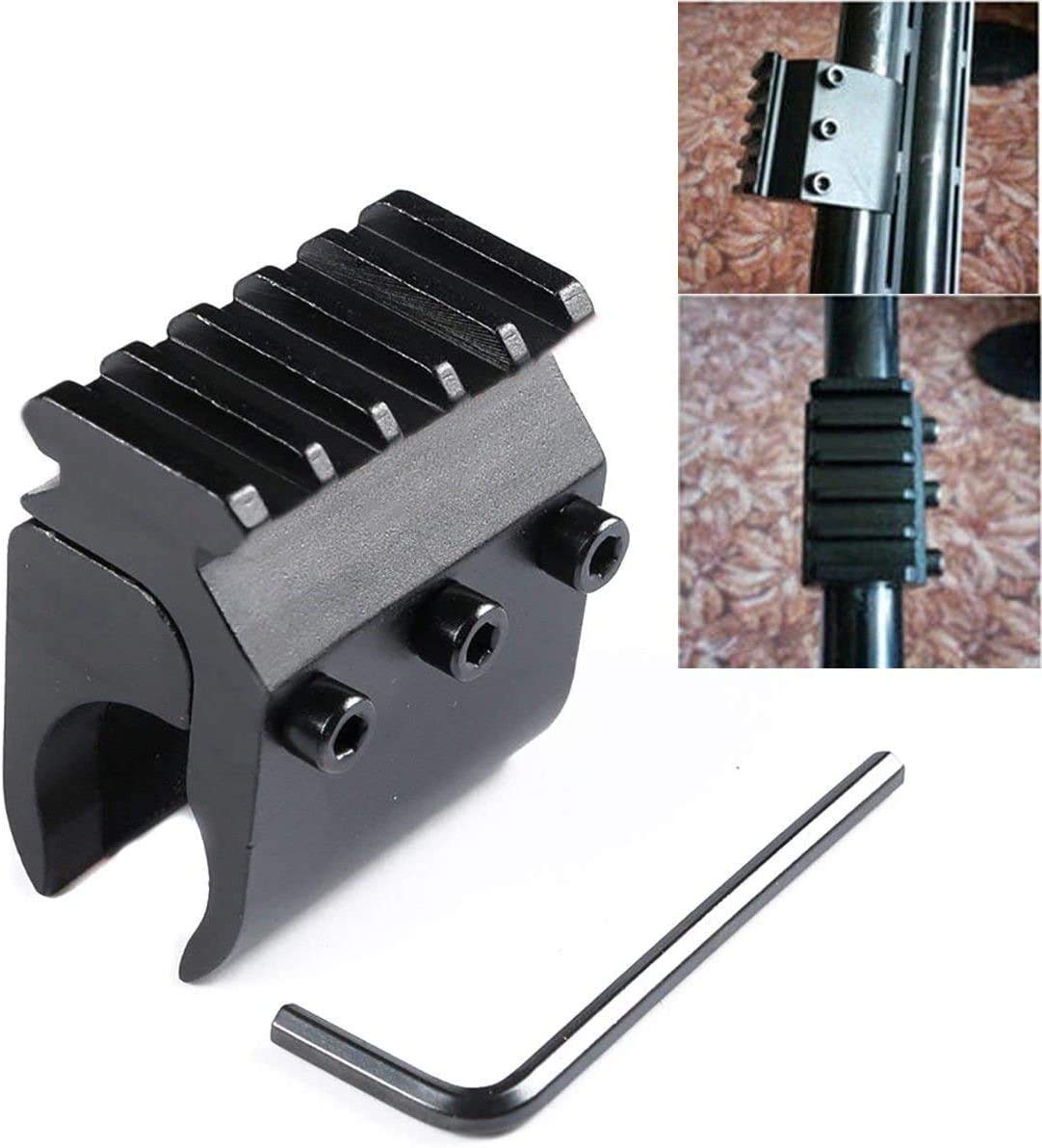 Gotical heavy-duty scope mount provides solid alignment and stability.