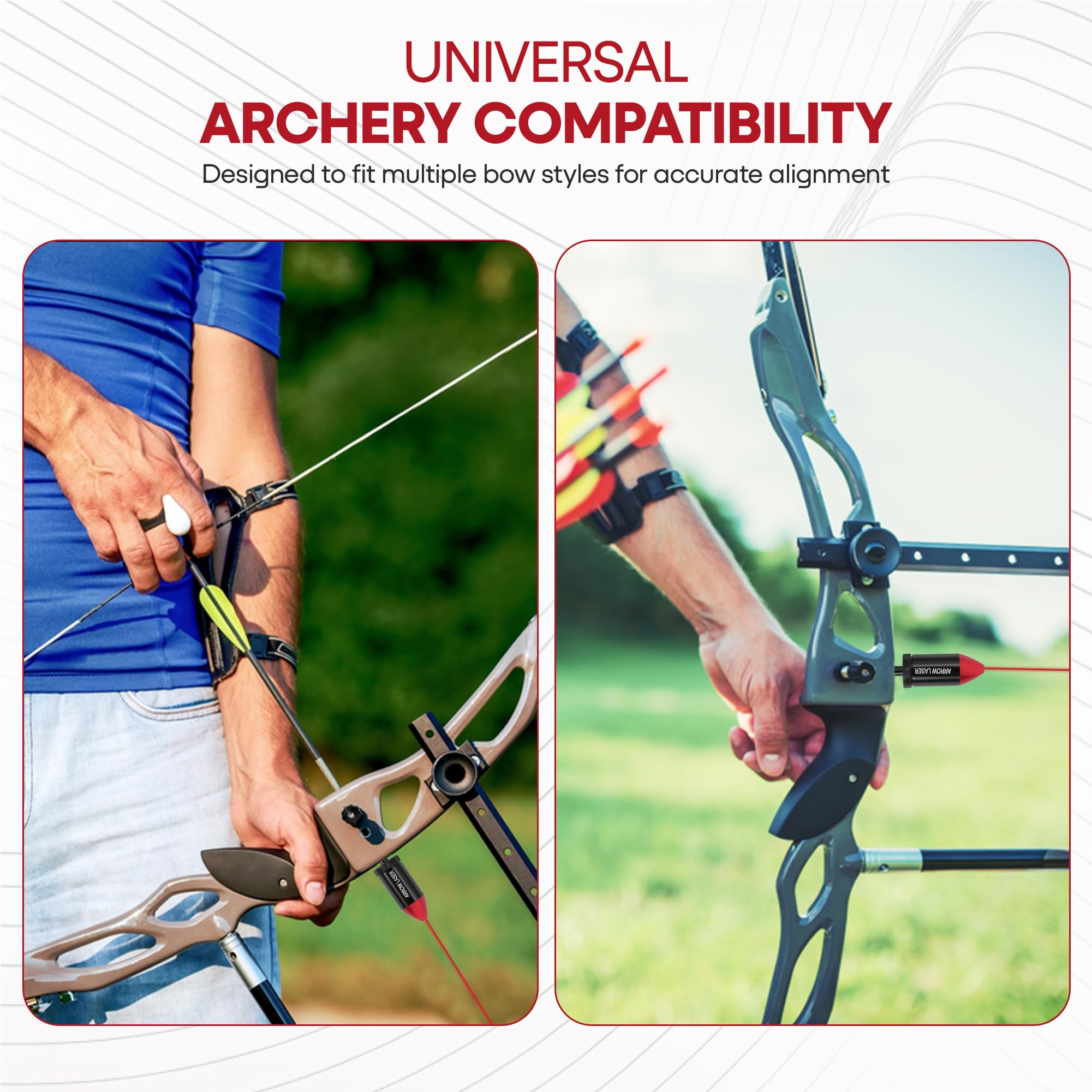 Gotical hunting and target practice setup enabling versatile use.
