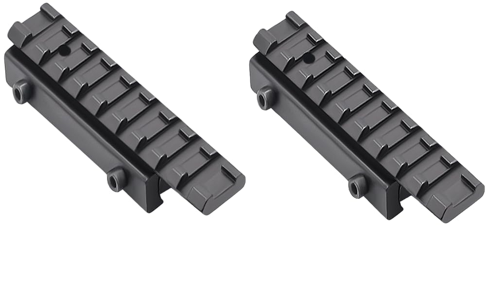 Gotical low-profile 11mm to Picatinny adapter for flexible optics mounting.