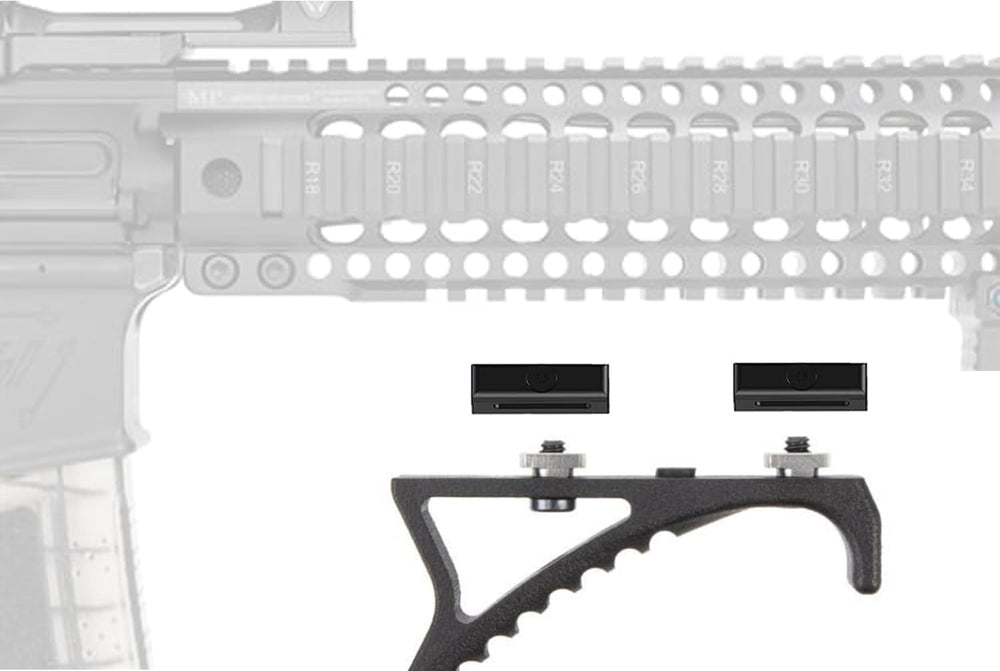 Gotical M-LOK compatible adapter enabling secure rail integration with existing gear.