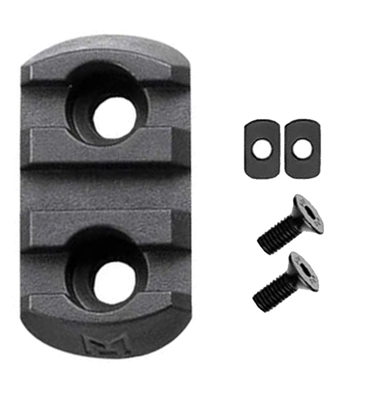 Gotical rail adapter includes screws for direct M-LOK attachment.