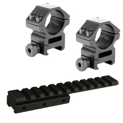 Gotical Mosin Nagant 91/30 scope mount, low-profile silhouette for faster sighting