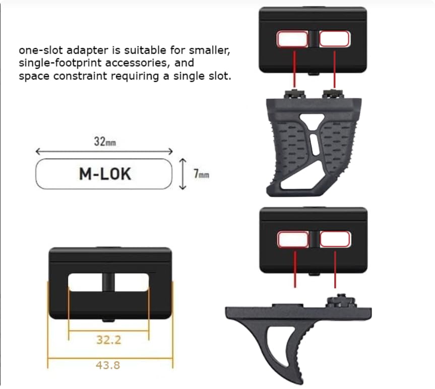 Gotical one-slot adapter highlights CNC precision and lightweight aluminum for minimal-impact upgrades.