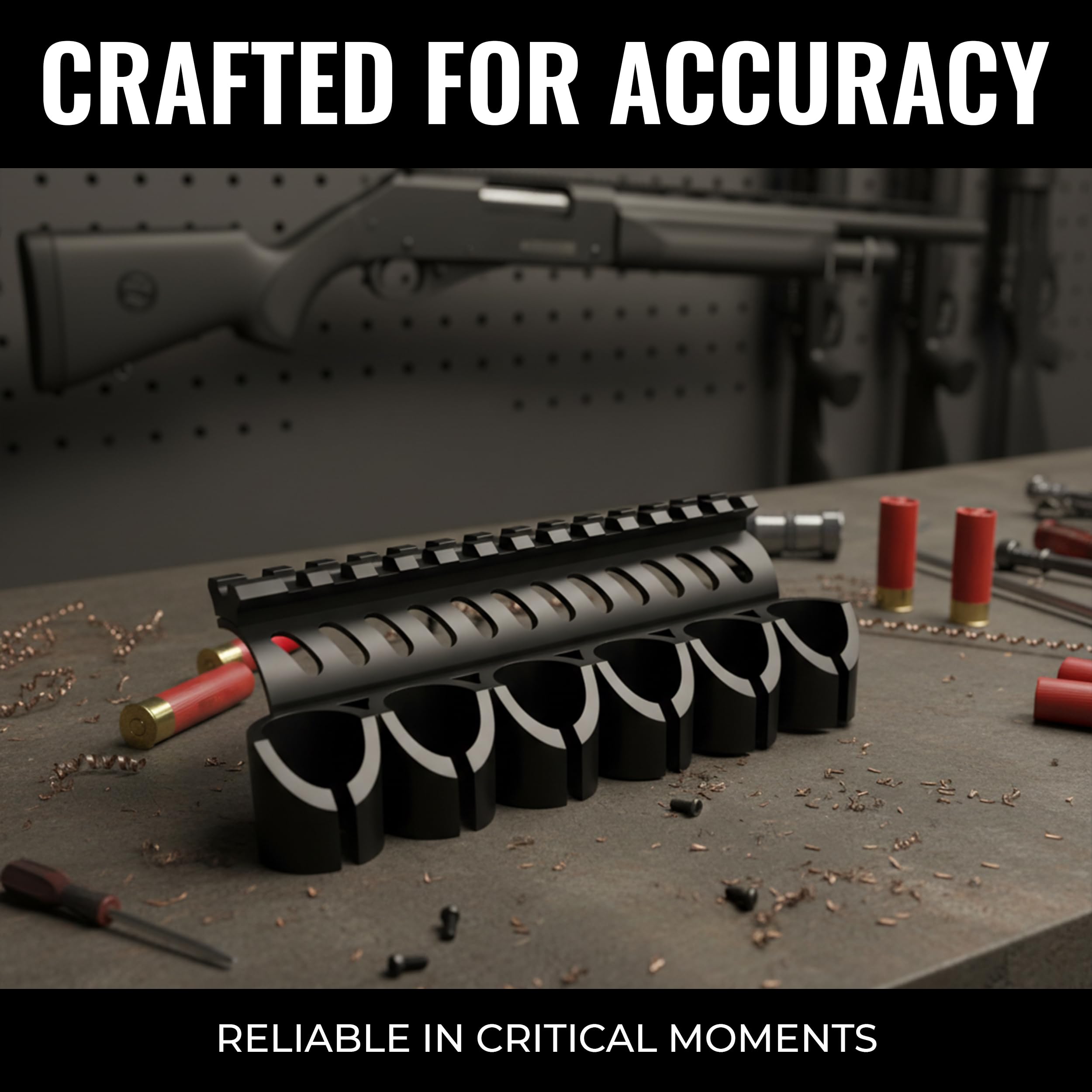 Gotical pack of three items highlighting quick attachment and durability.