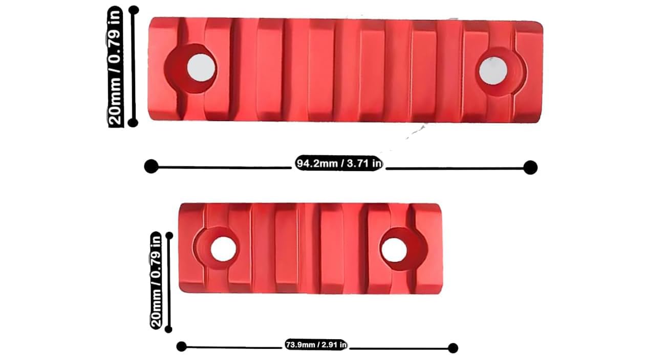 Gotical picatinny-weaver compatibility tested for reliable mounting of accessories.