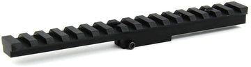 Gotical rear sight mount with included accessories for quick setup.