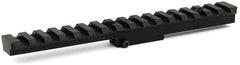 Gotical rear sight mount with included accessories for quick setup.